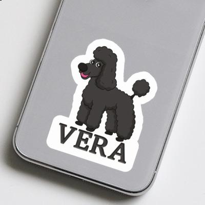 Vera Autocollant Caniche Notebook Image