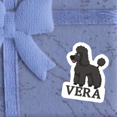 Vera Autocollant Caniche Notebook Image