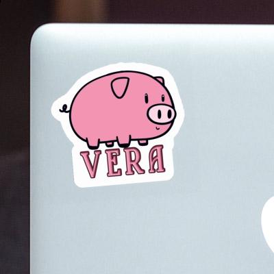 Sticker Vera Schwein Gift package Image