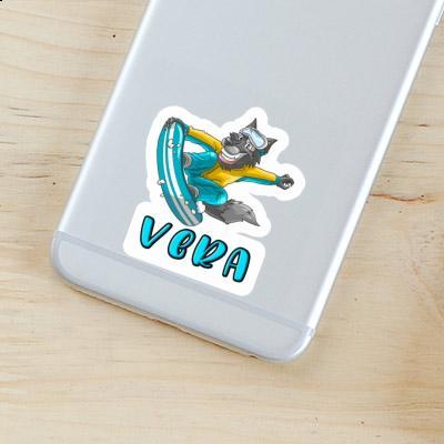 Vera Sticker Snowboarder Gift package Image