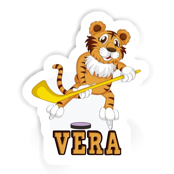 Vera Sticker Hockeyspieler Notebook Image