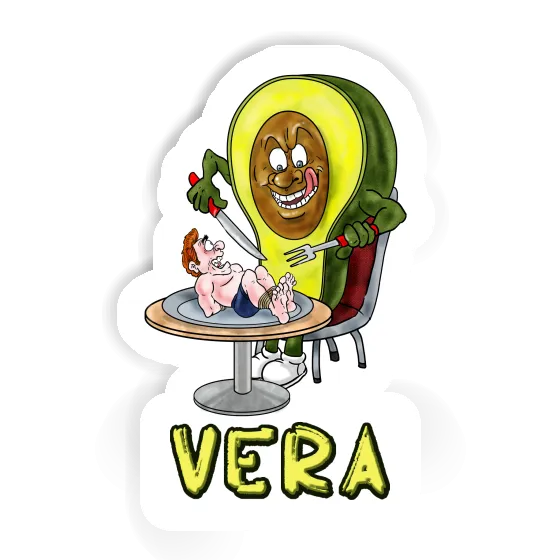 Avocado Sticker Vera Notebook Image