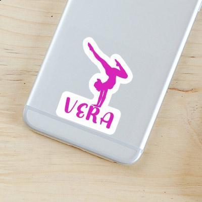 Yoga-Frau Aufkleber Vera Gift package Image