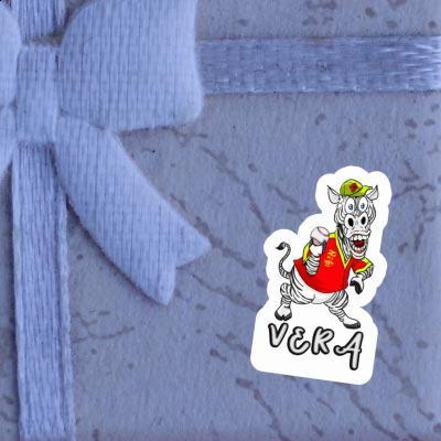 Zebra Sticker Vera Image