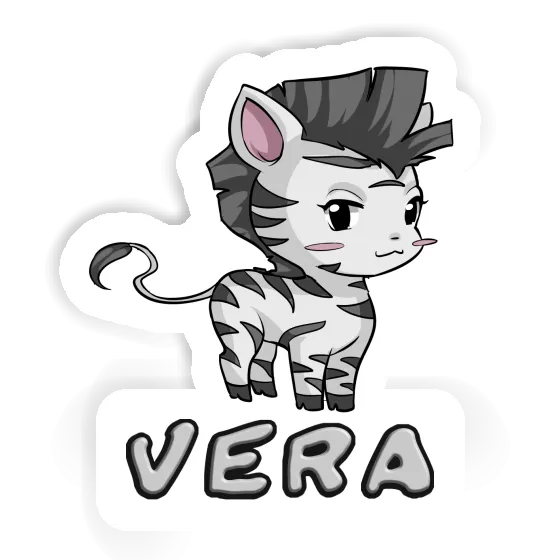 Vera Sticker Zebra Laptop Image