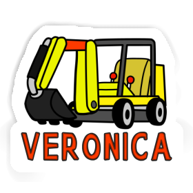 Aufkleber Veronica Minibagger Image