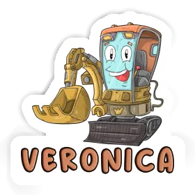 Aufkleber Kleiner Bagger Veronica Image