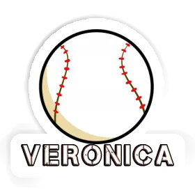 Veronica Sticker Baseball Image