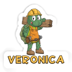 Aufkleber Bauarbeiter Veronica Image