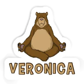 Veronica Sticker Yogi Image