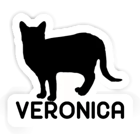 Aufkleber Katze Veronica Image