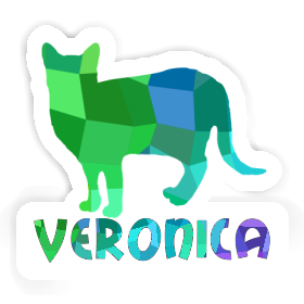 Katze Aufkleber Veronica Image