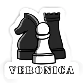Autocollant Veronica Pièce d'échec Image