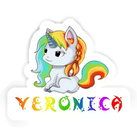 Veronica Autocollant Licorne Image