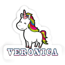 Aufkleber Einhorn Veronica Image