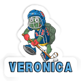 Sticker Hockeyspieler Veronica Image