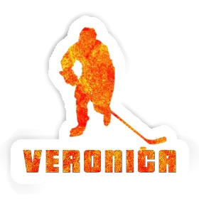 Sticker Veronica Eishockeyspieler Image