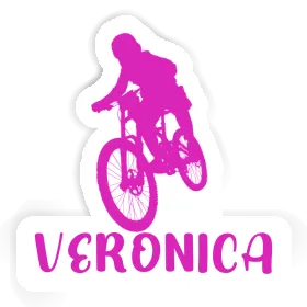 Freeride Biker Autocollant Veronica Image