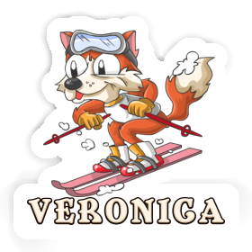 Sticker Skifahrer Veronica Image