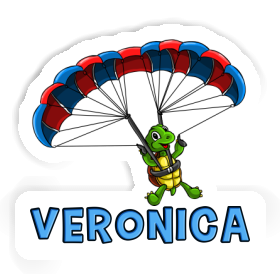 Veronica Sticker Gleitschirmflieger Image