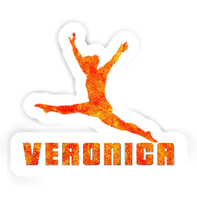 Autocollant Gymnaste Veronica Image