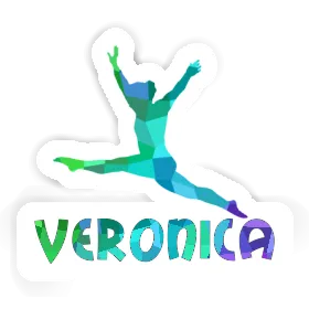Gymnaste Autocollant Veronica Image