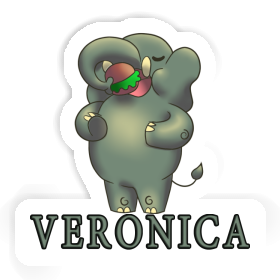 Veronica Sticker Elephant Image