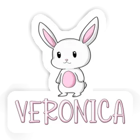 Autocollant Lapin Veronica Image