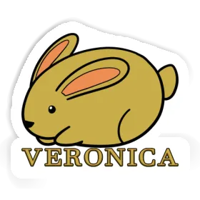 Aufkleber Veronica Hase Image