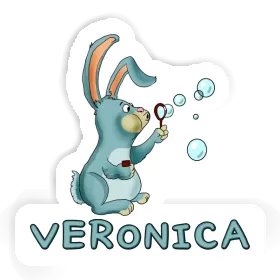 Aufkleber Veronica Hase Image