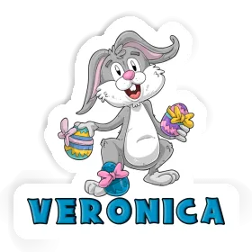 Aufkleber Osterhase Veronica Image