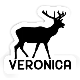 Aufkleber Hirsch Veronica Image