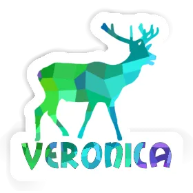 Aufkleber Hirsch Veronica Image