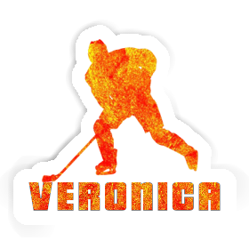 Sticker Eishockeyspieler Veronica Image