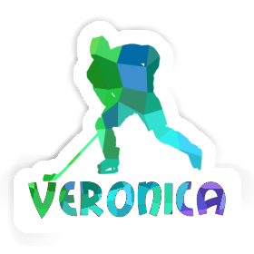 Sticker Eishockeyspieler Veronica Image