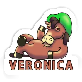 Veronica Aufkleber Pferd Image