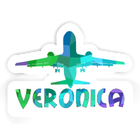Jumbo-Jet Aufkleber Veronica Image