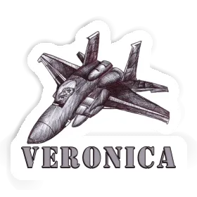 Flugzeug Sticker Veronica Image