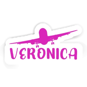 Sticker Flugzeug Veronica Image