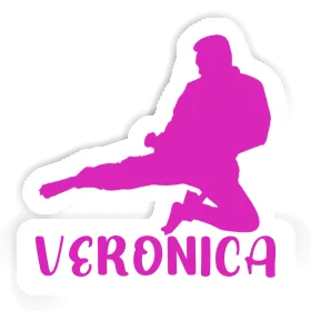 Veronica Autocollant Karatéka Image