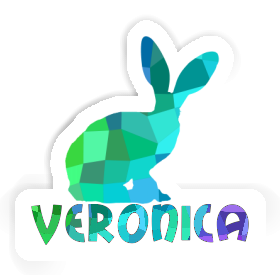 Hase Aufkleber Veronica Image