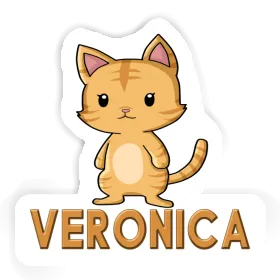 Veronica Autocollant Chat Image