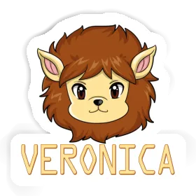 Tête de lion Autocollant Veronica Image
