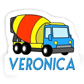 Sticker Mischer-LKW Veronica Image