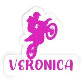 Veronica Sticker Motocross-Fahrer Image