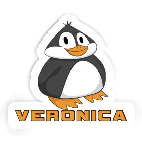 Veronica Autocollant Pingouin Image