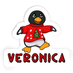 Veronica Sticker Weihnachtspinguin Image