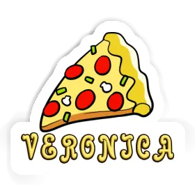 Sticker Slice of Pizza Veronica Image