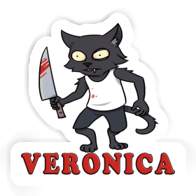 Sticker Veronica Psycho-Katze Image