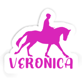 Autocollant Cavalière Veronica Image